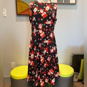 Swing Dress | Women | XL (US10) | Cap Sleeve | Swing/A-Line | Christmas/Santa